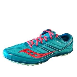 Saucony Kilkenny XC 7 Womens Cross Country Track Shoes Size 11Teal Red